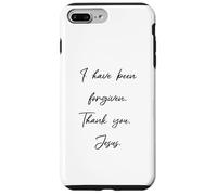 Custodia per iPhone 7 Plus/8 Plus Perdono: I have been forgiven Thank you Gesù Cristo