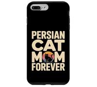 Custodia per iPhone 7 Plus/8 Plus Persian Cat Mom Forever Divertente amante dei gatti persiani