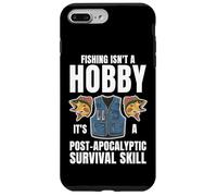 Custodia per iPhone 7 Plus/8 Plus Pesca Sopravvivenza Umorismo Pescatore Prepper Pescatore