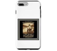 Custodia per iPhone 7 Plus/8 Plus Pesca Tutti gli uomini sono creati uguali nei loro settanta