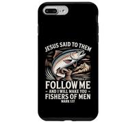 Custodia per iPhone 7 Plus/8 Plus Pescatori di uomini Christian Mark 1:17 Versetto della Bibbia