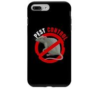 Custodia per iPhone 7 Plus/8 Plus Pest Control Mouse Rat Stop Sign Deratization