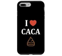 Custodia per iPhone 7 Plus/8 Plus Péteur prout j'aime le caca Humour i love caca