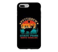 Custodia per iPhone 7 Plus/8 Plus Pettigrew State Park North Carolina Retro Tramonto Souvenir