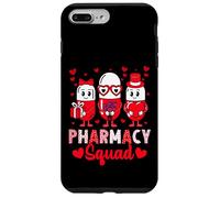 Custodia per iPhone 7 Plus/8 Plus Pharmacy Squad Funny Valentine's Day Pharmacist Technician