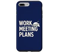 Custodia per iPhone 7 Plus/8 Plus Piani di riunione di lavoro Umorismo dell'ufficio delle pecore assonnate