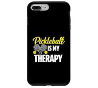 Custodia per iPhone 7 Plus/8 Plus "Pickleball My Therapy" Divertente Sport Happy Citazione