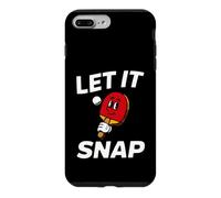 Custodia per iPhone 7 Plus/8 Plus Ping Pong Table Tennis Let It Snap Retro Paddle