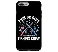 Custodia per iPhone 7 Plus/8 Plus Pink Or Blue Welcome To The Fishing Crew Pesca Pescatore
