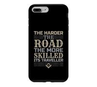 Custodia per iPhone 7 Plus/8 Plus Più difficile è la strada più abile è il viaggiatore Mason