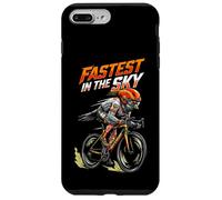 Custodia per iPhone 7 Plus/8 Plus Più Veloce Nel Cielo Ciclismo Piccione Bici Da Strada