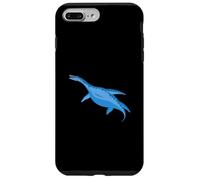 Custodia per iPhone 7 Plus/8 Plus Plesiosauro dinosauro subacqueo blu rettile marino