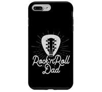 Custodia per iPhone 7 Plus/8 Plus Plettro per chitarra con logo Rock And Roll Dad