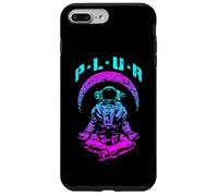 Custodia per iPhone 7 Plus/8 Plus PLUR Pace Amore Unità Rispetto Techno Rave EDM Astronauta