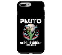 Custodia per iPhone 7 Plus/8 Plus PLUTO OUR HOME MAI DIMENTICARE 1930-2006 divertente spazio astronomico