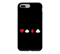 Custodia per iPhone 7 Plus/8 Plus Poker Simboli semplici