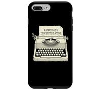 Custodia per iPhone 7 Plus/8 Plus Poltrona Detective True Crime Enthusiast Crime Sleuth