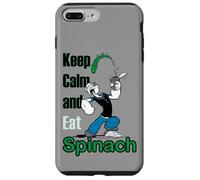 Custodia per iPhone 7 Plus/8 Plus Popeye The Sailor Man Keep Calm & Eat Spinaci Retro Fumetto