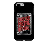 Custodia per iPhone 7 Plus/8 Plus Positive Metal Attitude, musica pesante degli anni '80 e '90
