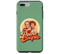 Custodia per iPhone 7 Plus/8 Plus Power Couple! Funny The Ropers Romp Vintage Three's Company