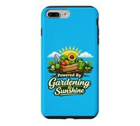 Custodia per iPhone 7 Plus/8 Plus Powered By Gardening and Sunshine Funny