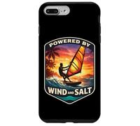Custodia per iPhone 7 Plus/8 Plus Powered By Wind And Salt Windfurfer Windsurf Amante Scherzo
