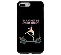 Custodia per iPhone 7 Plus/8 Plus Preferirei essere sottosopra, volare yoga aereo, sete aeree