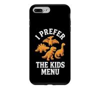 Custodia per iPhone 7 Plus/8 Plus Preferisco il menu per bambini - Funny Food Dinosaur Dino Nuggets