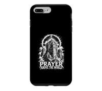 Custodia per iPhone 7 Plus/8 Plus Preghiera sopra il mondo Fede cristiana della montagna