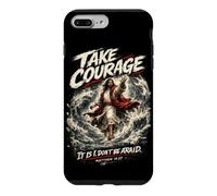 Custodia per iPhone 7 Plus/8 Plus Prendi Coraggio, Non Temere: Arte Biblica Ispiratrice