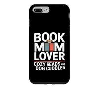 Custodia per iPhone 7 Plus/8 Plus Prenota Mom Lover Cozy Reads And Dog Cuddles