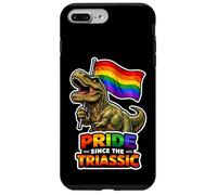 Custodia per iPhone 7 Plus/8 Plus Pride sin dal Triassic Rainbow Dino Pride