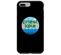 Custodia per iPhone 7 Plus/8 Plus Priest Lake Idaho ID Nature Vacation Design