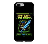 Custodia per iPhone 7 Plus/8 Plus Prima elementare Main Quest 1st Grade videogioco Ritorno a scuola