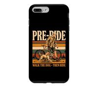 Custodia per iPhone 7 Plus/8 Plus Prima pedala porta a spasso il cane e poi vai in bicicletta