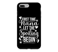 Custodia per iPhone 7 Plus/8 Plus Prima Volta Nana Lasciate che il Spoiling Begin Orgoglioso Nonna