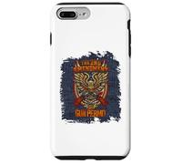 Custodia per iPhone 7 Plus/8 Plus Pro Gun Second Emendment Is My Gun Permit Bandiera americana