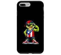 Custodia per iPhone 7 Plus/8 Plus Progetto grafico Ojo Watchful National Frog Puerto Rico Pride