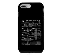 Custodia per iPhone 7 Plus/8 Plus Progetto militare americano C-130J Super Hercules