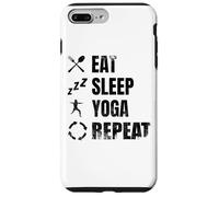 Custodia per iPhone 7 Plus/8 Plus Programma giornaliero di yoga Esercizio di yoga