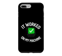 Custodia per iPhone 7 Plus/8 Plus Programmer It Worked On My Machine Coding Joke