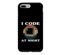 Custodia per iPhone 7 Plus/8 Plus Programmer Retro Computer I Code At Night