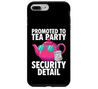 Custodia per iPhone 7 Plus/8 Plus Promoted To Tea Party Security Detail Funny Dad