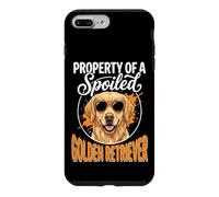 Custodia per iPhone 7 Plus/8 Plus Property Of A Spoiled Golden Retriever