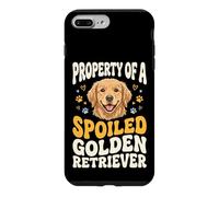 Custodia per iPhone 7 Plus/8 Plus Property Of A Spoiled Golden Retriever