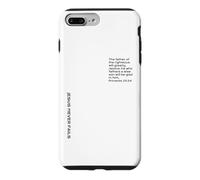 Custodia per iPhone 7 Plus/8 Plus Proverbi 23, Padre dei Giusti, Festa del papà cristiano