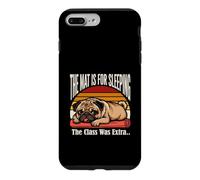 Custodia per iPhone 7 Plus/8 Plus Pug il tappetino è per dormire la ra extra