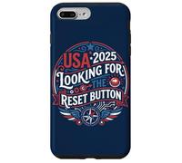 Custodia per iPhone 7 Plus/8 Plus Pulsante di reset USA 2025 Design American Patriot