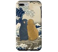 Custodia per iPhone 7 Plus/8 Plus Punch & Momo-chan New Love Wave Art Humor