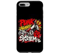 Custodia per iPhone 7 Plus/8 Plus Punk contro il sistema - Protesta ribelle del punk rock